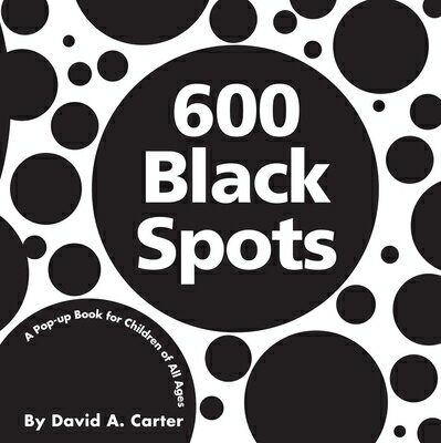 Following the amazing success of "One Red Dot" and "Blue 2," David Carter has done it again! He's back with "600 Black Spots," his most clever scavenger hunt pop-up yet. Readers can spend countless hours of fun searching for the black spots throughout the pages--but be careful! Tricks and surprises abound in this endlessly entertaining, keep-you-on-the-spot book!