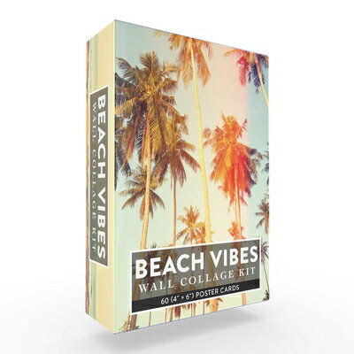 Beach Vibes Wall Collage Kit: 60 (4 6) Poster Cards