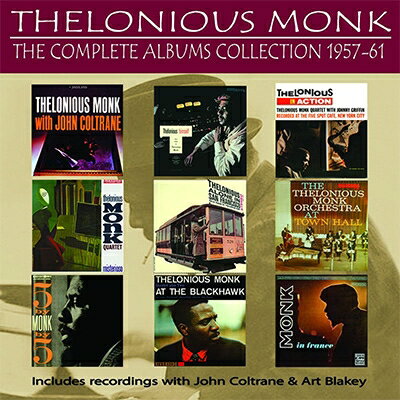 セロニアス・モンクが1957〜61年にかけて発表したリーダー作品9枚を5CDにコンパイル。『Thelonious Monk with John Coltrane』（1957rec./1961 Riverside）、『Thelonious Himself』（1957）、『Thelonious in Action』（1958）、『Misterioso』（1958）、『Thelonious Alone in San Francisco』（1959）、『The Thelonious Monk Orchestra at Town Hall』（1959）、『5 by Monk by 5』（1959）、『Thelonious Monk at the Blackhawk』（1960）、『Monk in France』（1961）を収録。

Disc1
1 : Ruby, My Dear 
2 : Trinkle Trinkle 
3 : Off Minor 
4 : Nutty 
5 : Epistrophy 
6 : Functional 
7 : April In Paris 
8 : (I Don't Stand) A Ghost Of A Chance With 
9 : Functional 
10 : I'm Getting Sentimental Over You 
11 : I Should Care 
12 : 'Round Midnight 
13 : All Alone 
14 : Monk's Mood 
Disc2
1 : Evidence 
2 : In Walked Bud 
3 : Blue Monk 
4 : I Mean You 
5 : Rhythm-A-Ning 
6 : Purple Shades 
7 : Light Blue 
8 : Coming On The Hudson 
9 : Rhythm-A-Ning 
10 : Epistrophy (Theme) 
11 : Blue Monk 
12 : Evidence 
13 : Epistrophy (Theme) 
Disc3
1 : Nutty 
2 : Blues Five Spot 
3 : Let's Cool One 
4 : In Walked Bud 
5 : Just A Gigalo 
6 : Misterioso 
7 : Blue Monk 
8 : Ruby, My Dear 
9 : Round Lights 
10 : Everything Happens To Me 
11 : Bluehawk 
12 : Pannonica 
13 : Remember 
14 : There's Danger In Your Eyes, Cherie 
15 : Reflections 
Disc4
1 : Thelonious 
2 : Friday The 13th 
3 : Little Rootie Tootie 
4 : Off Minor 
5 : Crepuscle With Nellie 
6 : Jackie-Ing 
7 : Straight, No Chaser 
8 : Played Twice 
9 : I Mean You 
10 : Ask Me Now 
Disc5
1 : Let's Call This 
2 : Four In One 
3 : I'm Getting Sentimental Over You 
4 : Worry Later 
5 : Epistrophy 
6 : Well, You Needn't
7 : Off Minor 
8 : Just A Gigalo 
9 : I Mean You 
10 : Hackensack 
Powered by HMV