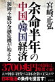 見誤ってはいけない！日本の選択肢は中国・韓国の排除・撤退しかない。３７００兆円の債務は爆発寸前！まだ中国に投資する日本企業は正気か！？日本復活の条件を提言す！