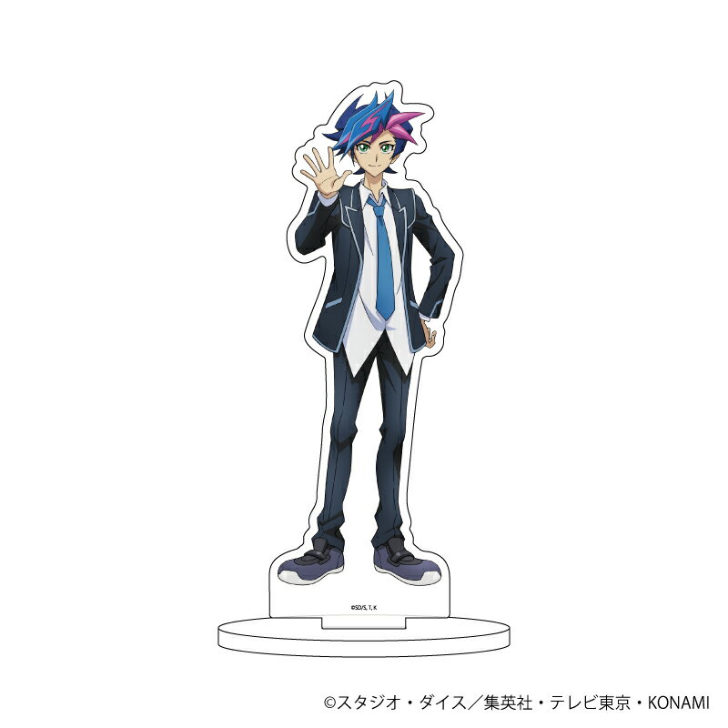 キャラアクリルフィギュア「遊☆戯☆王VRAINS」05/藤木 遊作(描き下ろしイラスト)【グッズ】