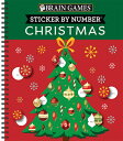 Brain Games - Sticker by Number: Christmas (28 Images to Sticker - Christmas Tree Cover): Volume 2 BRAIN GAMES - STICKER BY NUMBE （Brain Games - Sticker by Number） [ Publications International Ltd ]