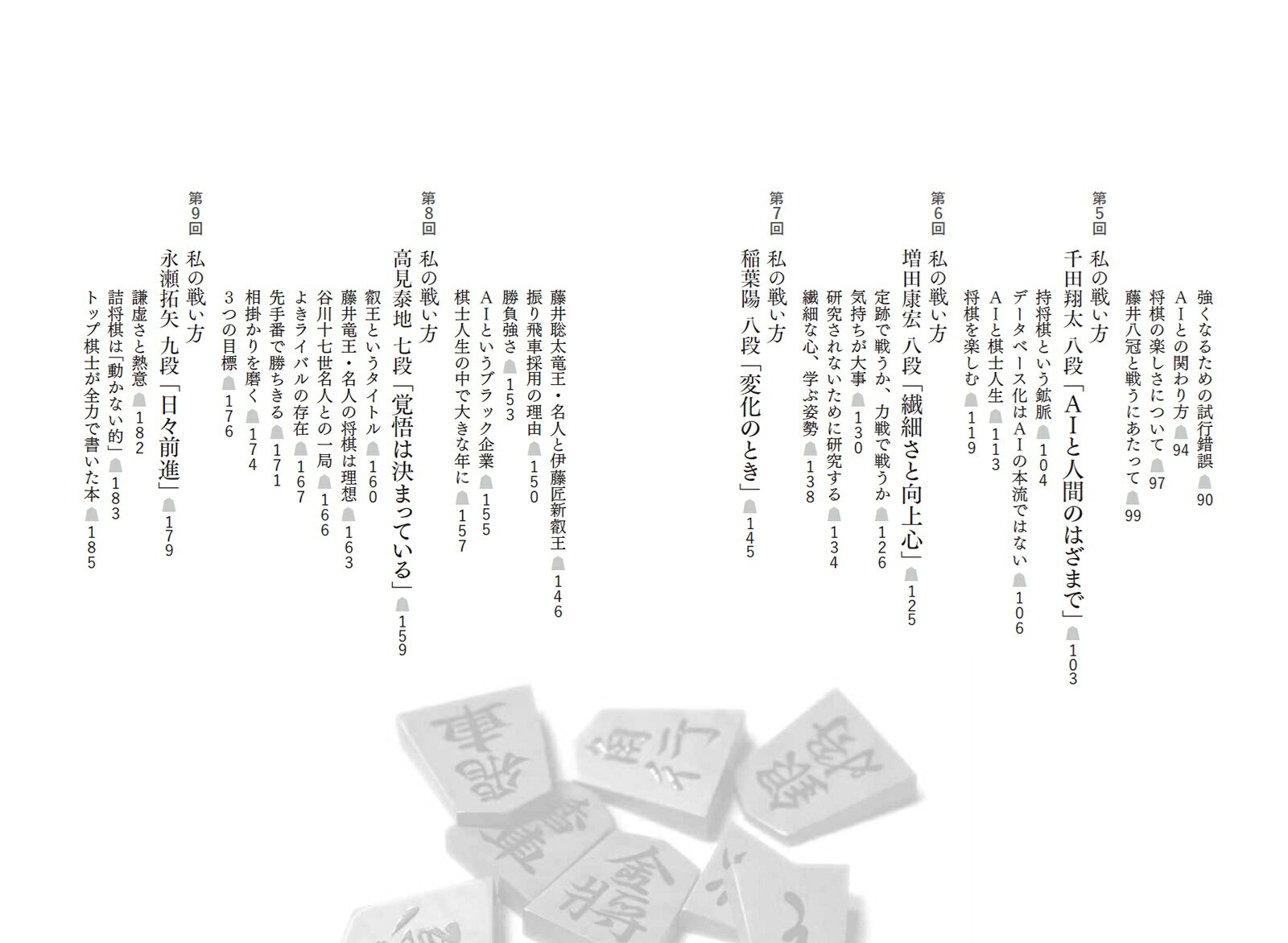 楽天ブックスの将棋棋士 私の戦い方　AI時代を勝ち抜くために [ 将棋書籍編集部 ]｜アングル3