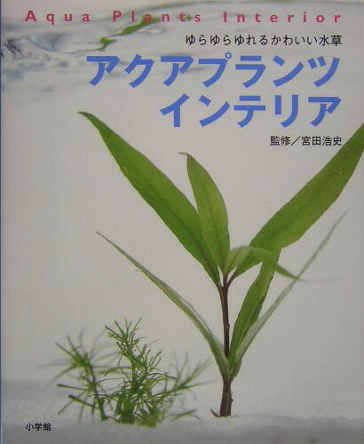 アクアプランツインテリア ゆらゆらゆれるかわいい水草 [ 宮田浩史 ]