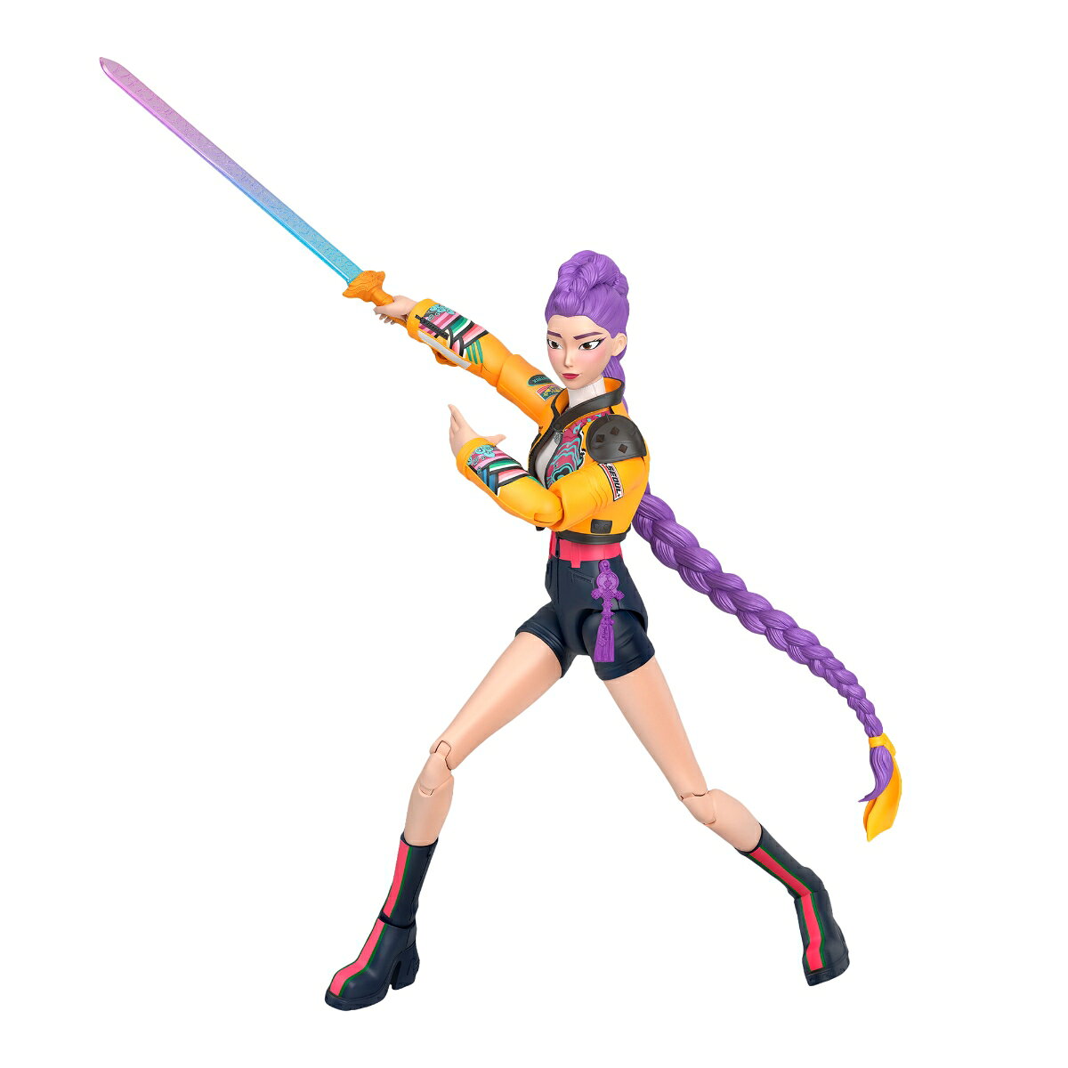マテル　KPOPガールズ! デーモン・ハンターズ アクションフィギュア ルミ 4歳から JRY30