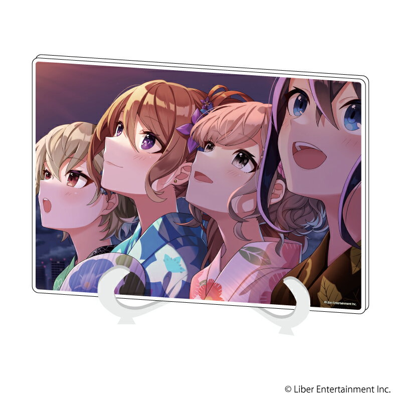 アクリルアートボード(A5サイズ)「CUE!」01/「Flower」【グッズ】