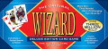 You've played other trump games, but none quite like this. Wizard is exciting, easy to learn and fun for the entire family. This award-winning game is great for parties or a night of family fun.This award-winning, best-selling card game is now available in a Deluxe Edition with six individual bid indicator wheels and 60-card Wizard deck. Scorepad and instruction booklet included.