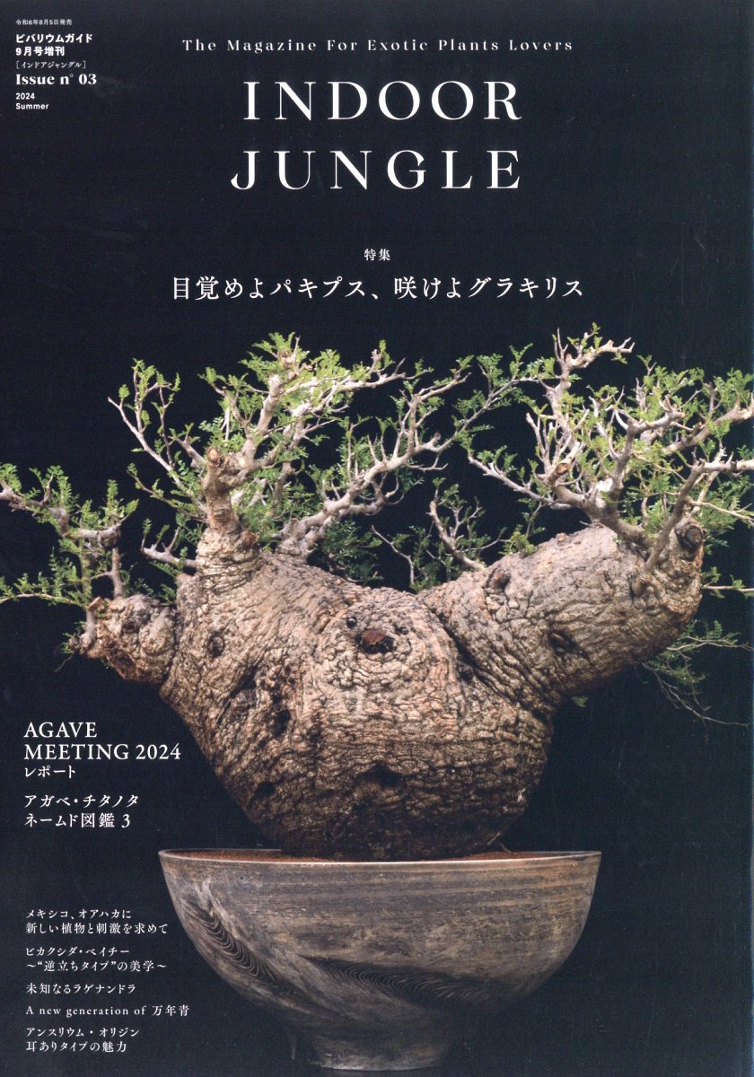 INDOOR JUNGLE No.03 2024年 9月号 [雑誌]
