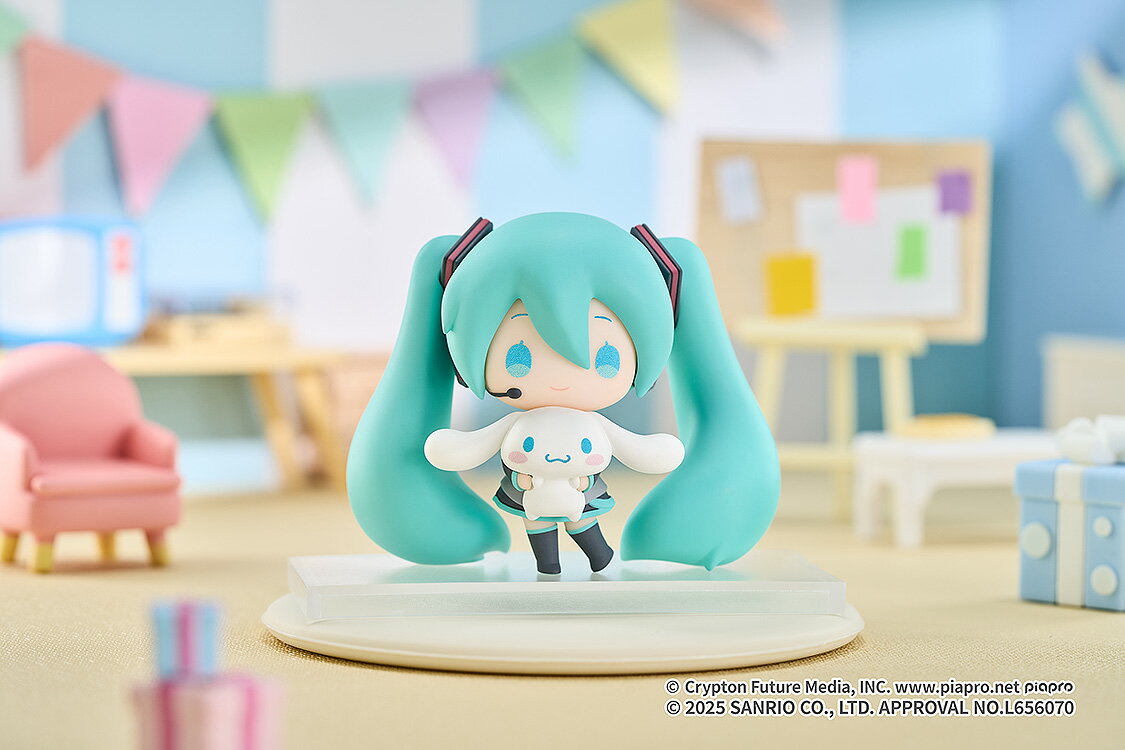 トレーディングフィギュア 『初音ミク×シナモロール』 初音ミク×シナモロール (BOX) (塗装済みフィギュア)
