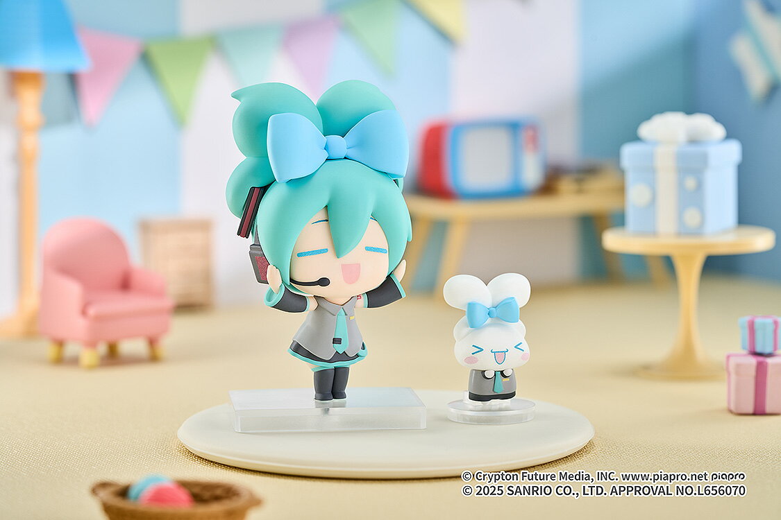 トレーディングフィギュア 『初音ミク×シナモロール』 初音ミク×シナモロール (BOX) (塗装済みフィギュア)