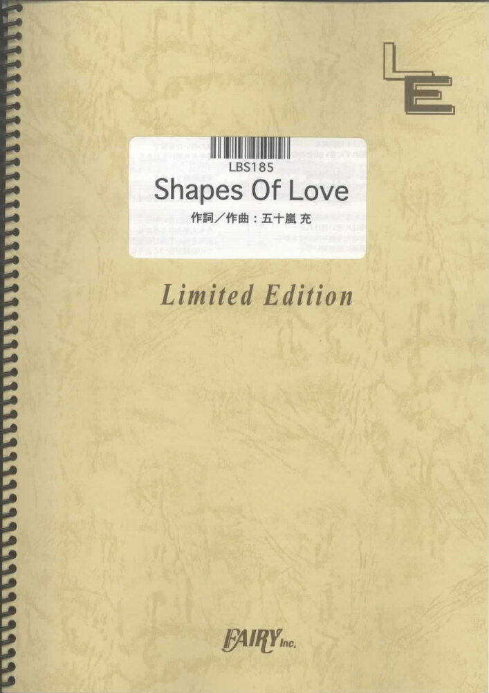 LBS185　Shapes　Of　Love／Every　Little　Thing