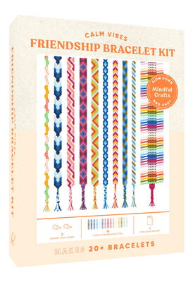 楽天楽天ブックスMindful Crafts: Calm Vibes Friendship Bracelet Kit MINDFUL CRAFTS CALM VIBES FRIE [ Chronicle Books ]