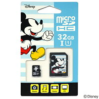 【Nintendo Switch対応】 ディズニー microSDカード アダプターセット 32GB ミッキーの画像