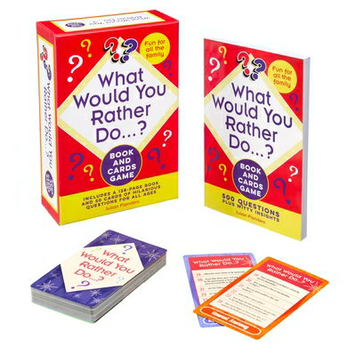 What Would You Rather Do..? Book and Cards Game: Includes a 128-Page Book and 50 Cards of Hilarious