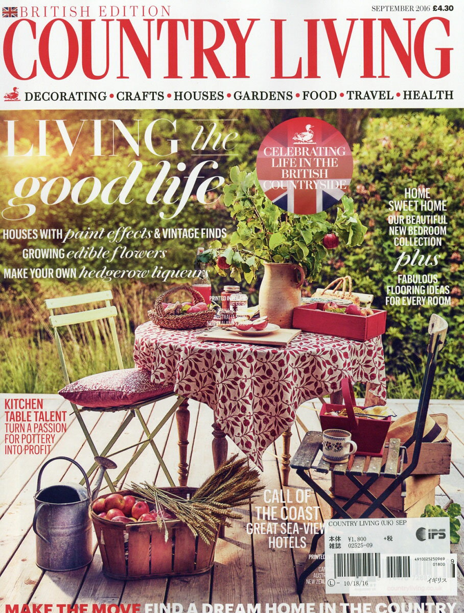 Country Living 2016年 09月号 [雑誌]