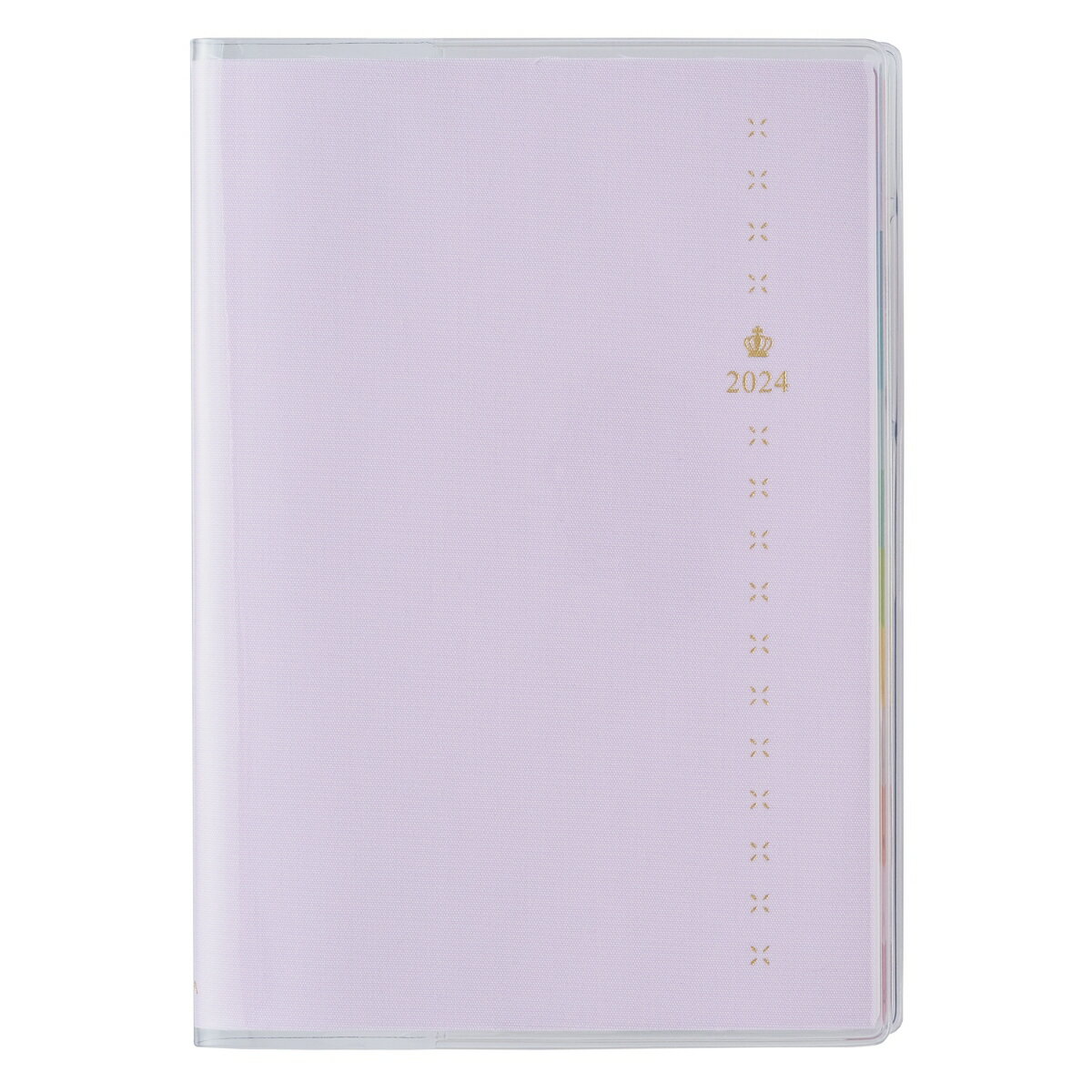 能率 2024年1月始まり手帳 PAGEM by NOLTY 王様のブランチ×ペイジェムウィークリー B6-i レフト 月曜（ラベンダー） 2245のサムネイル