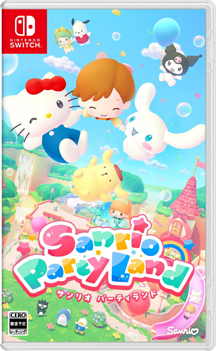 【特典】サンリオ パーティランド　Switch版(【初回外付特典】ハローキティ　カラビナマスコット)