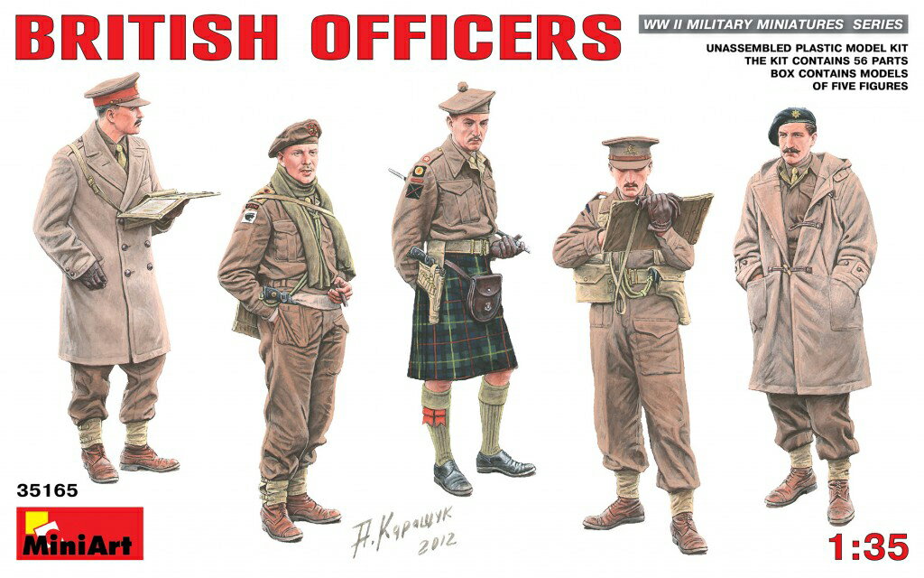 ミニアート 1/35 WW.II イギリス軍 全員集合 5体セット 【MA35165】 (プラモデル)