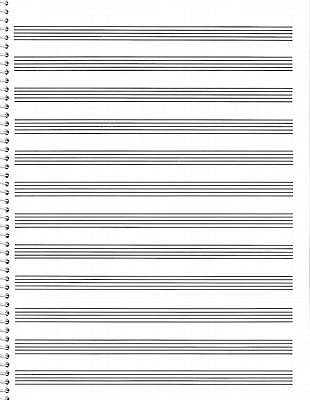 Passantino Music Papers, No. 85: 12 Stave PASSANTINO MUSIC PAPERS NO 85 （Passantino Music Papers） [ Hal Leonard Corp ]
