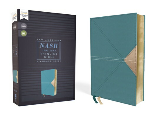 Nasb, Thinline Bible, Leathersoft, Teal, Red Letter Edition, 1995 Text, Comfort Print NASB THINLINE BIBLE LEATHERSOF 