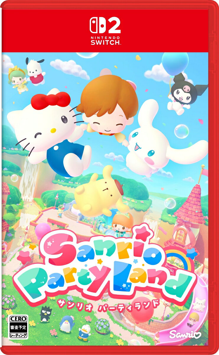【特典】サンリオ パーティランド　Switch2版(【初回外付特典】ハローキティ　カラビナマスコット)