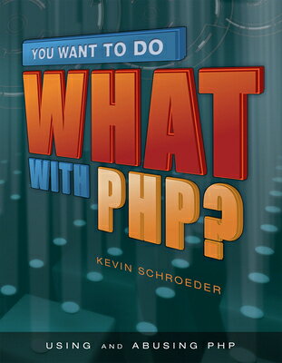 A creative look at the fundamentals of PHP programming, this manual shows practical but atypical examples of PHP code. Theories, considerations, and varying options--such as binary protocols, sharing data, extending PHP with Java, and scaling PHP applications with messaging--are presented as new approaches to solving problems. Taking into consideration operating system level options, this programming reference goes beyond the basics to offer more advanced and innovative options for building PHP applications.
