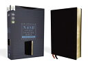 Nasb, Thinline Bible, Large Print, Bonded Leather, Black, Red Letter Edition, 1995 Text, Comfort Pri NASB THINLINE BIBLE LP BOND BL [ Zondervan ]