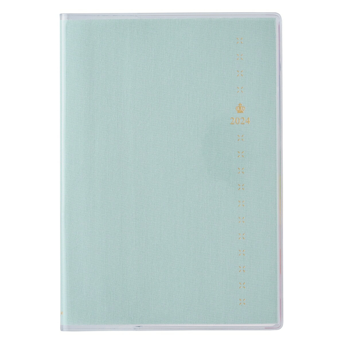 能率 2024年1月始まり手帳 PAGEM by NOLTY 王様のブランチ×ペイジェムウィークリー B6-i ブロック 月曜（アーモンドグリーン） 2250のサムネイル