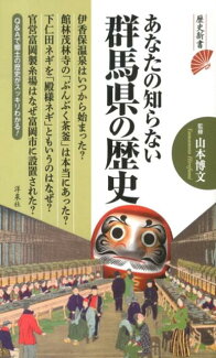 あなたの知らない群馬県の歴史の表紙