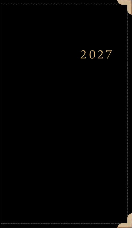 2027年　手帳　1月始まり　No.99　ニューダイアリー アルファ 1　　[黒]高橋書店　手帳判　　ウィークリー