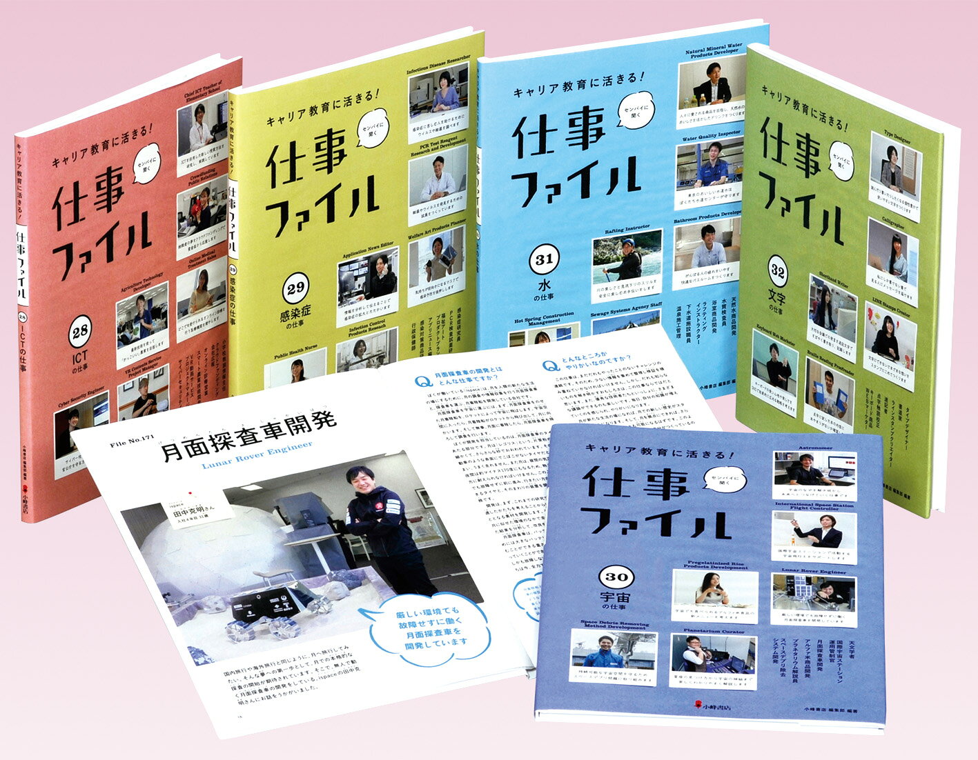 キャリア教育に活きる！ 仕事ファイル 第5期 【全5巻セット】