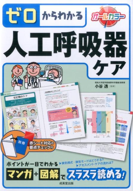 マンガと図解でスッキリわかる。まったくのゼロからでも、人工呼吸器ケアの基礎、超急性期から回復期までのケアの流れ、看護のポイントを無理なく理解できる。本冊で取り上げたテーマの中から、特に重要な、絶対押さえておきたいことだけを抽出し別冊にまとめました。覚えやすい赤シート対応。