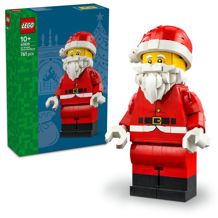 レゴ&reg;ブロックでつくるサンタのフィギュアといっしょに楽しいホリデーシーズンをおうちで過ごそう。レゴ&reg; サンタ デラックス ミニフィギュア（40820）は、通常のレゴ ミニフィギュアと同じように腕を動かせ、立ちポーズや座りポーズで飾れます。人が集まる機会の多いこの季節、楽しい会話のきっかけをつくるホームデコです。【対象年齢】：10歳以上【商品サイズ (cm)】(幅×高さ×奥行）：26.2×38.2×9.4