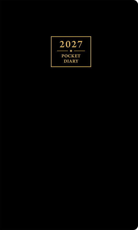 2027年 手帳 1月始まり No.101 ニューダイアリー アルファ 3 [黒]高橋書店 手帳判 ウィークリー