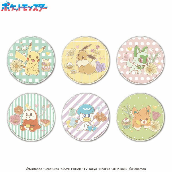 ポケットモンスター ポケモン Flower Cafe PACHITバッジコレクション(アソートセット)【1BOX 12箱入り】