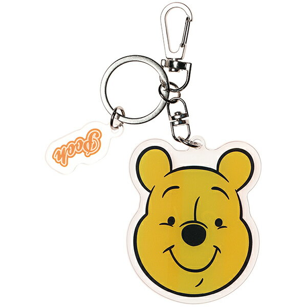レトロ／プーさん　アクリルキーホルダーのサムネイル