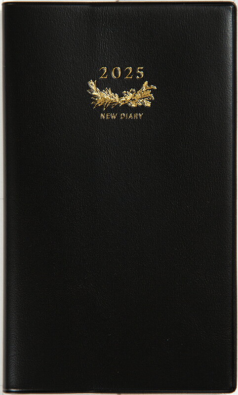 2025年　手帳　1月始まり　No.103　ニューダイアリー アルファ 6　　[黒]高橋書店　手帳判　　ウィークリー （ニューダイアリーアルファ）のサムネイル