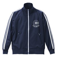 ドラゴンボールZ カプセルコーポレーション ジャージ/NAVY×WHITE-XL