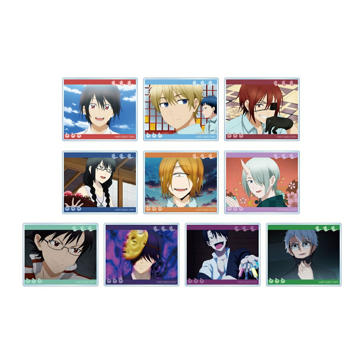 TVアニメ「妖怪学校の先生はじめました！」トレーディング場面写アクリルステッカー(BOX＝10個)