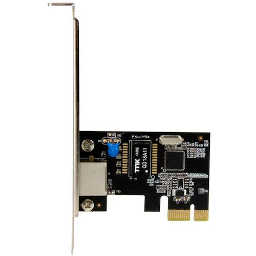 楽天ブックスのギガビットイーサネット1ポート増設PCI Expressカード Intel I210-ATチップセット｜アングル2