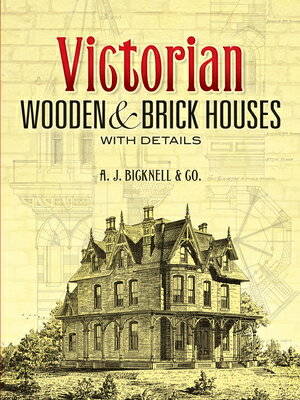 VICTORIAN WOODEN AND BRICK HOUSES WITH D