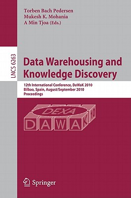 This book constitutes the refereed proceedings of the 12th International Conference on Data Warehousing and Knowledge Discovery, DaWak 2010 held in Bilbao, Spain in August/September 2010.The 26 revised full papers presented were carefully reviewed and selected from 112 submissions. The papers cover a wide range of topics within cloud intelligence, data warehousing, knowledge discovery, and applications.