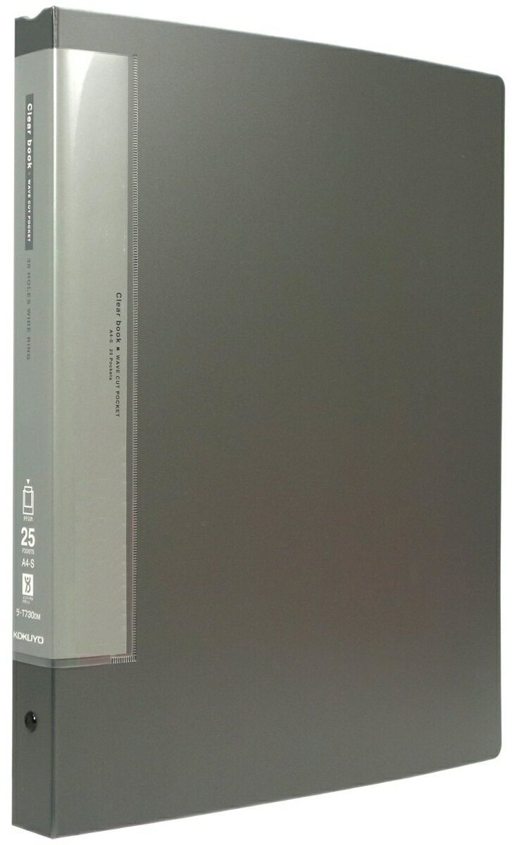 コクヨ ファイル クリアファイル ウェーブカット 替紙式 A4 ラーT730DM