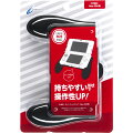 New 3DS 用 ラバーコートグリップ ブラックの画像