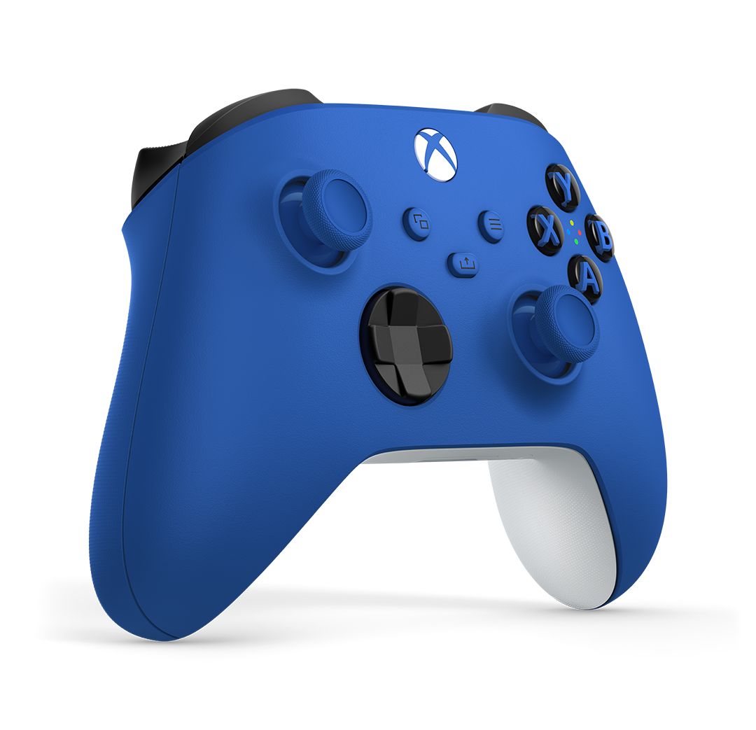Xbox ワイヤレス コントローラー (ショック ブルー)