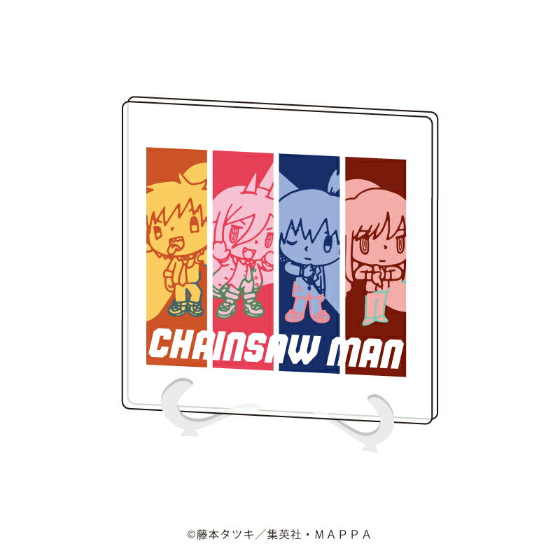 アクリルアートボード「チェンソーマン」01/コマ割りデザイン(公式イラスト)【グッズ】