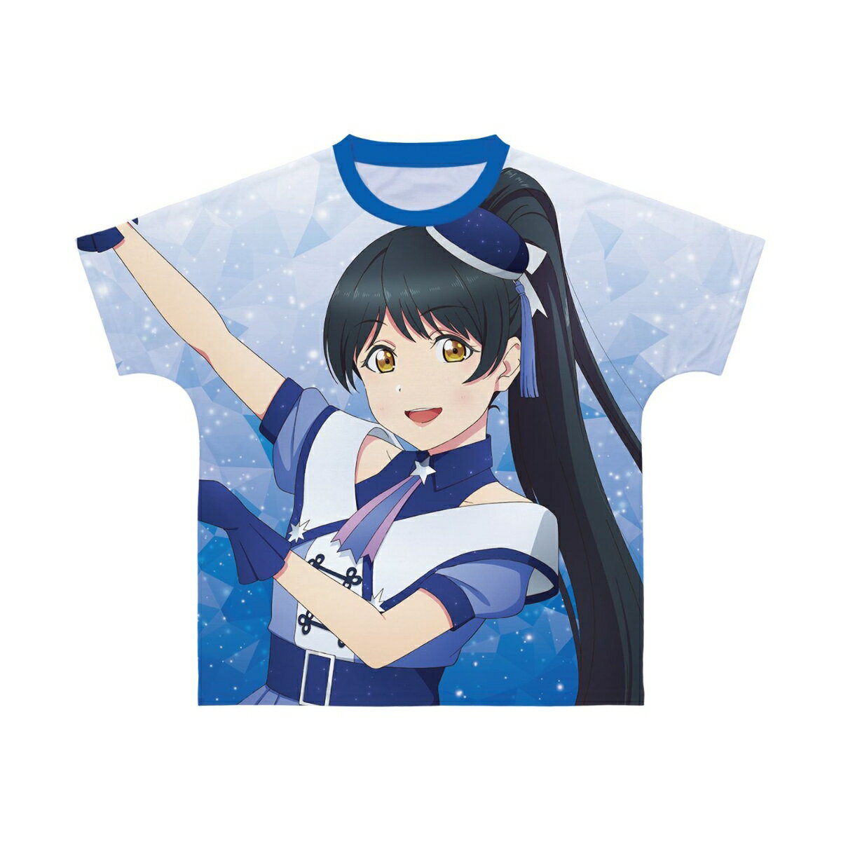 ラブライブ！スーパースター!!描き下ろし 葉月 恋 スーパースター!!ver. フルグラフィックTシャツユニセックス(サイズ/S)