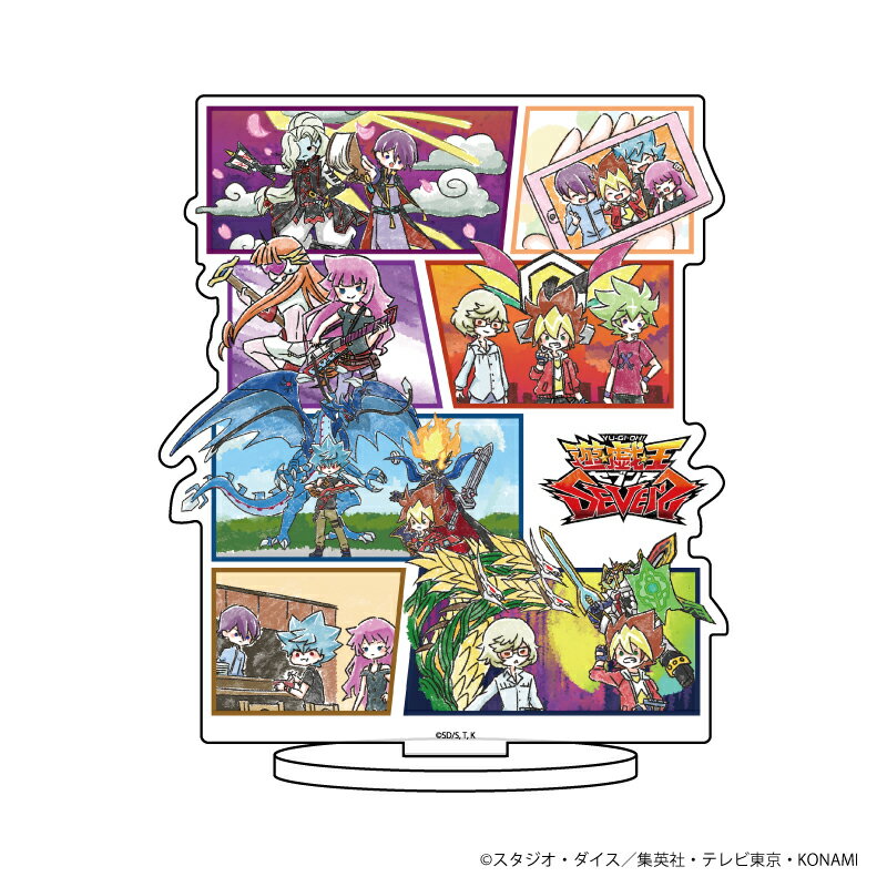 キャラアクリルフィギュア「遊☆戯☆王SEVENS」05/場面写ver.(グラフアート)【グッズ】