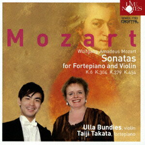モーツァルト:フォルテピアノとヴァイオリンのソナタ K.6 K.304 K.379 K.454