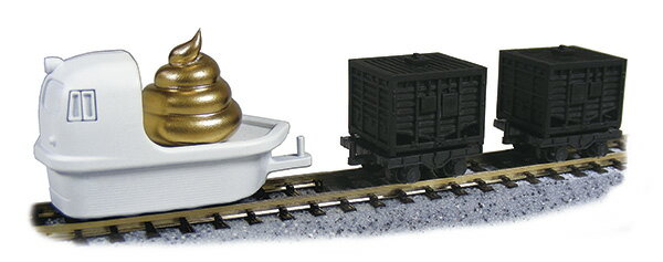 べんき機関車(キンうん・動力付) 【JT-05】 (鉄道模型 Nゲージ)